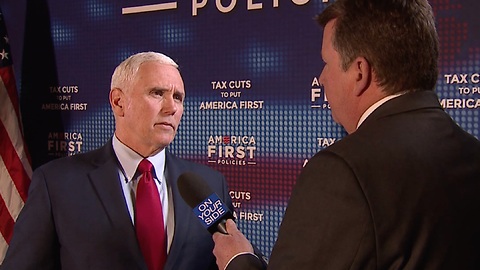 News 5 Exclusive: Vice President Mike Pence talks tax cuts, North Korea and tariffs with John Kosich