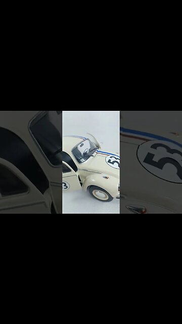 miniatura Volkswagen Fusca Herbie #miniaturas #herbie