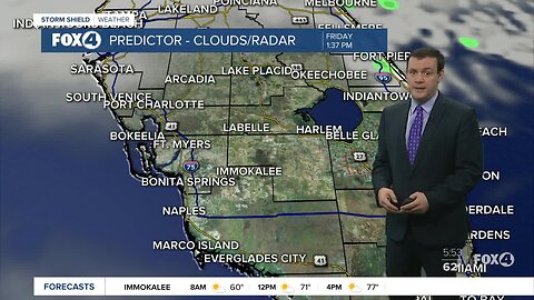 Forecast: More sunshine today with mild temperatures