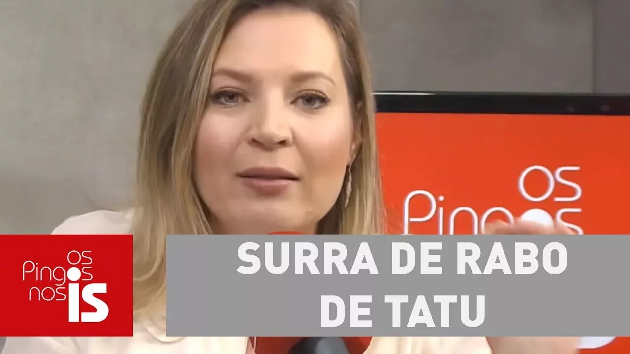 Joice: Em SC, Bolsonaro dá "surra de rabo de tatu" em Lula