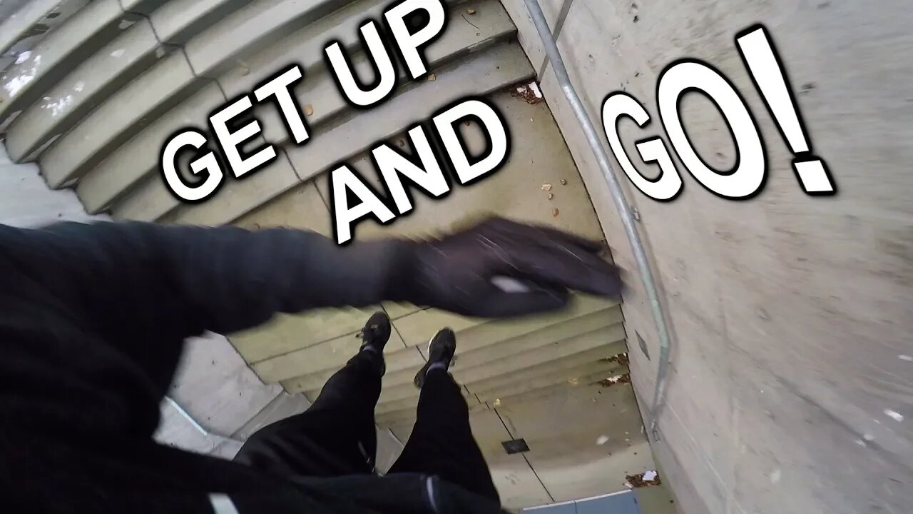 GET UP AND GO! - POV Winter Parkour