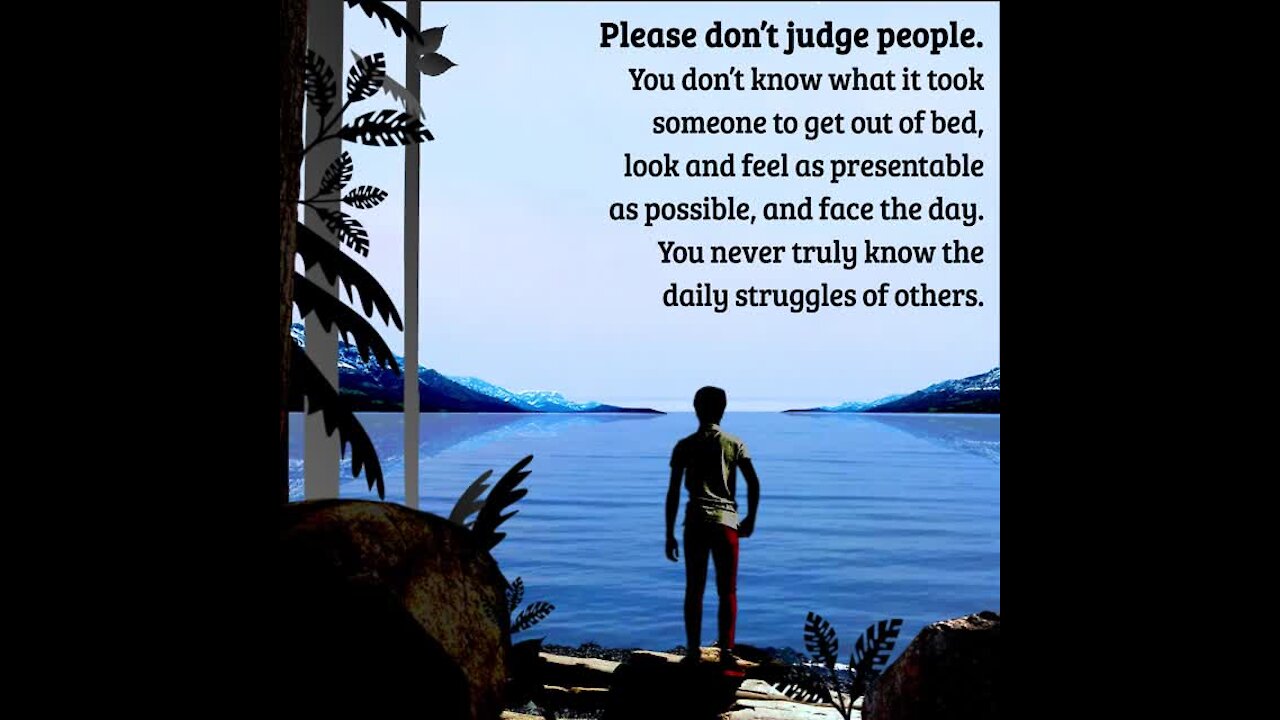 Please don't judge people [GMG Originals]