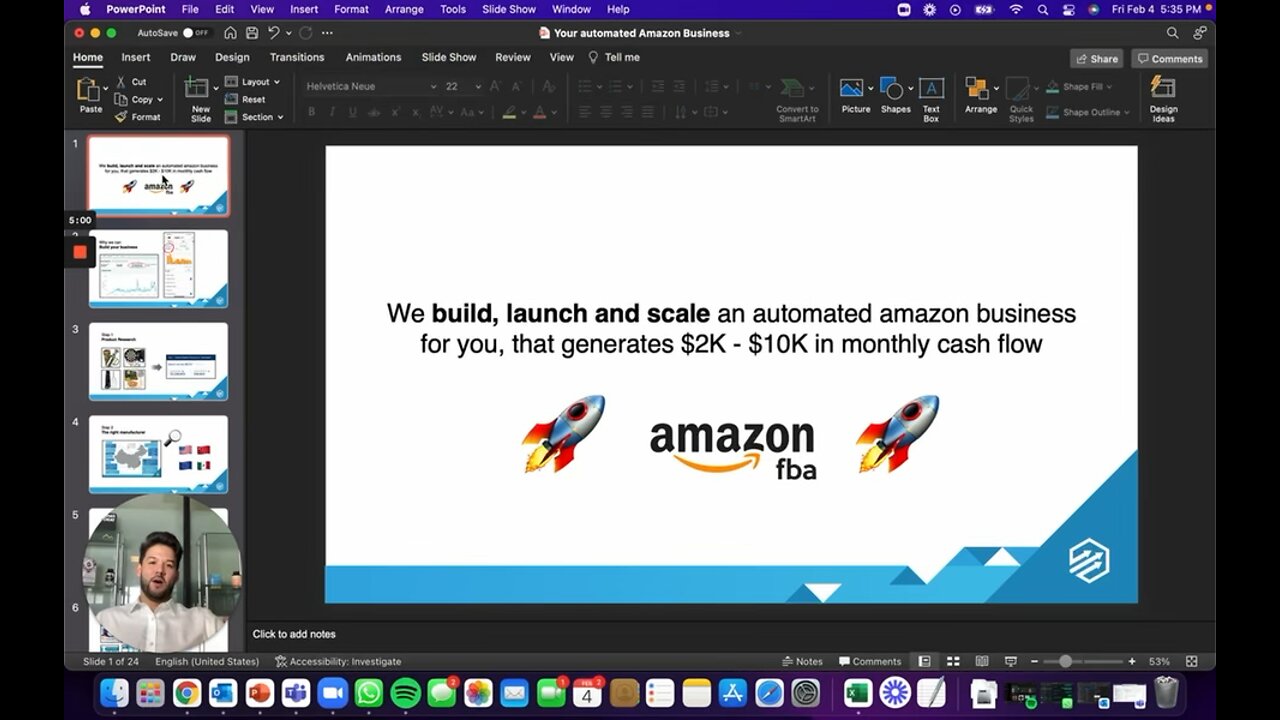 We Build, Launch, and Scale Amazon FBA businesses for our clients!