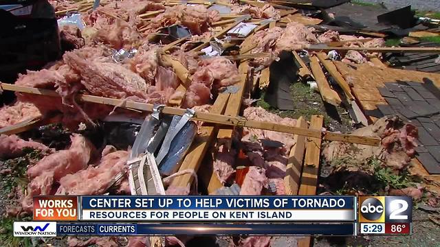 Center set up to help victims of Bay City tornado