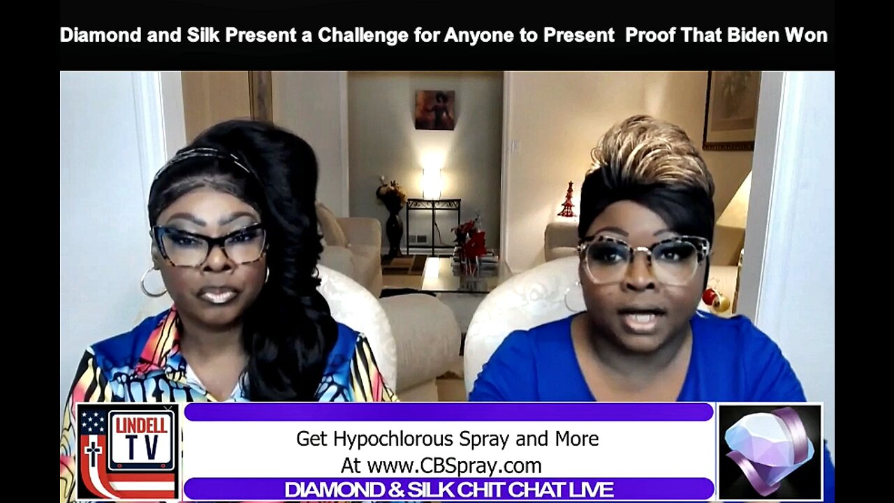 Diamond and Silk Present a Challenge for Anyone to Present Proof That Biden Won