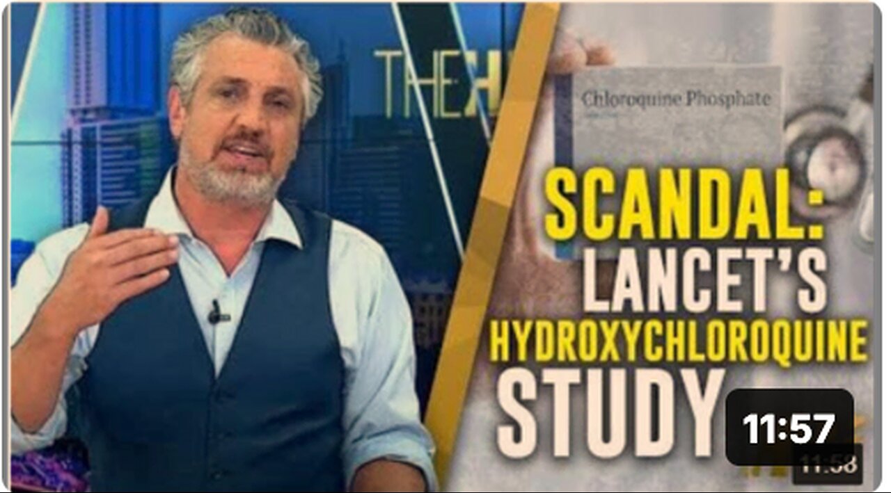 SCANDAL: LANCET’S HYDROXYCHLOROQUINE STUDY