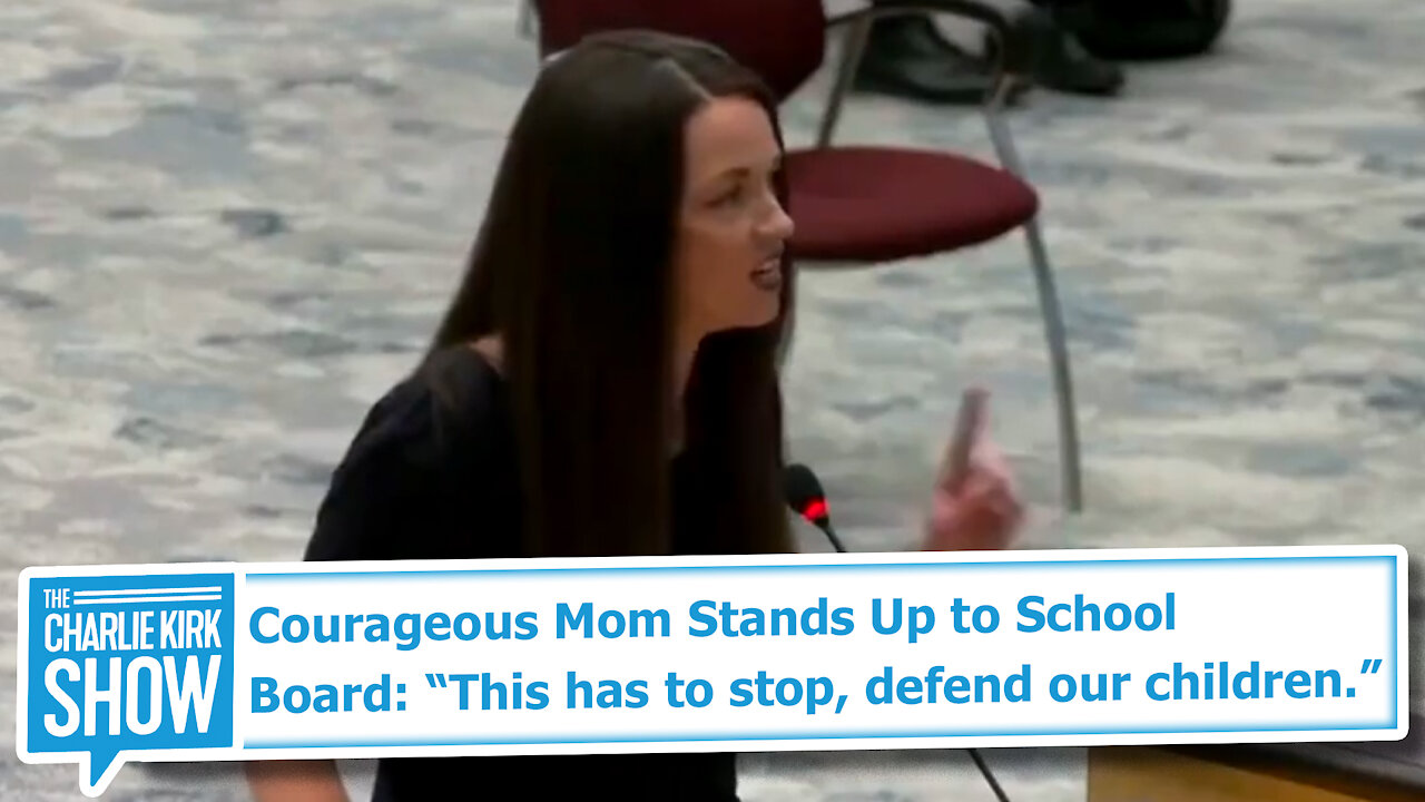 Courageous Mom Stands Up to School Board: “This has to stop, defend our children.”