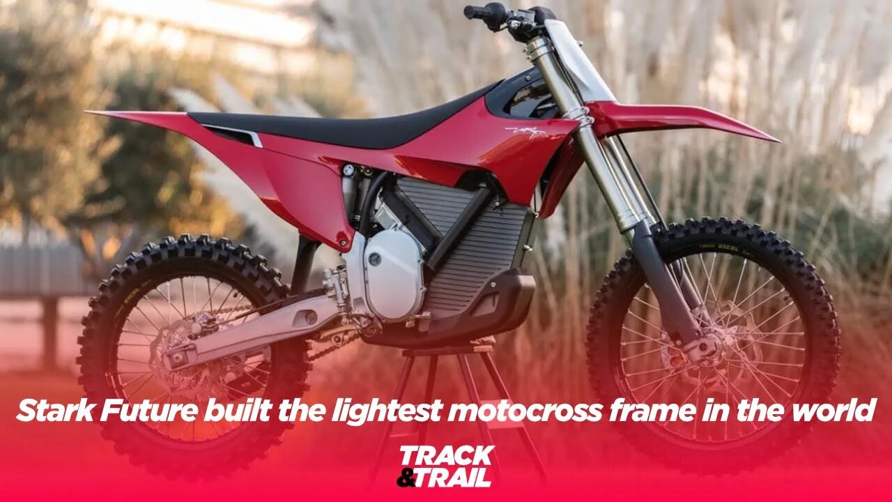 Stark Future built the lightest motocross frame in the world