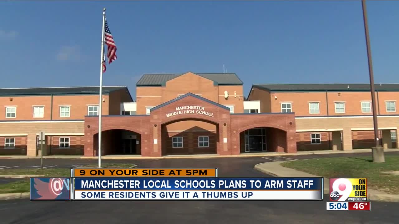 Manchester Local Schools plan to arm staff