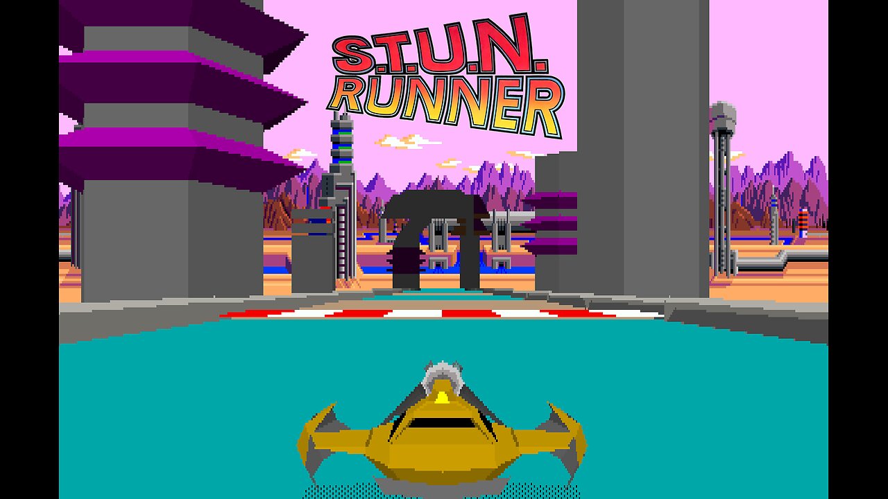 S.T.U.N. RUNNER [Atari, 1989]