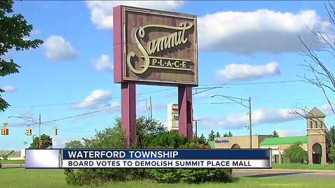 Waterford gives okay for demolition, redevelopment of Summit Place Mall