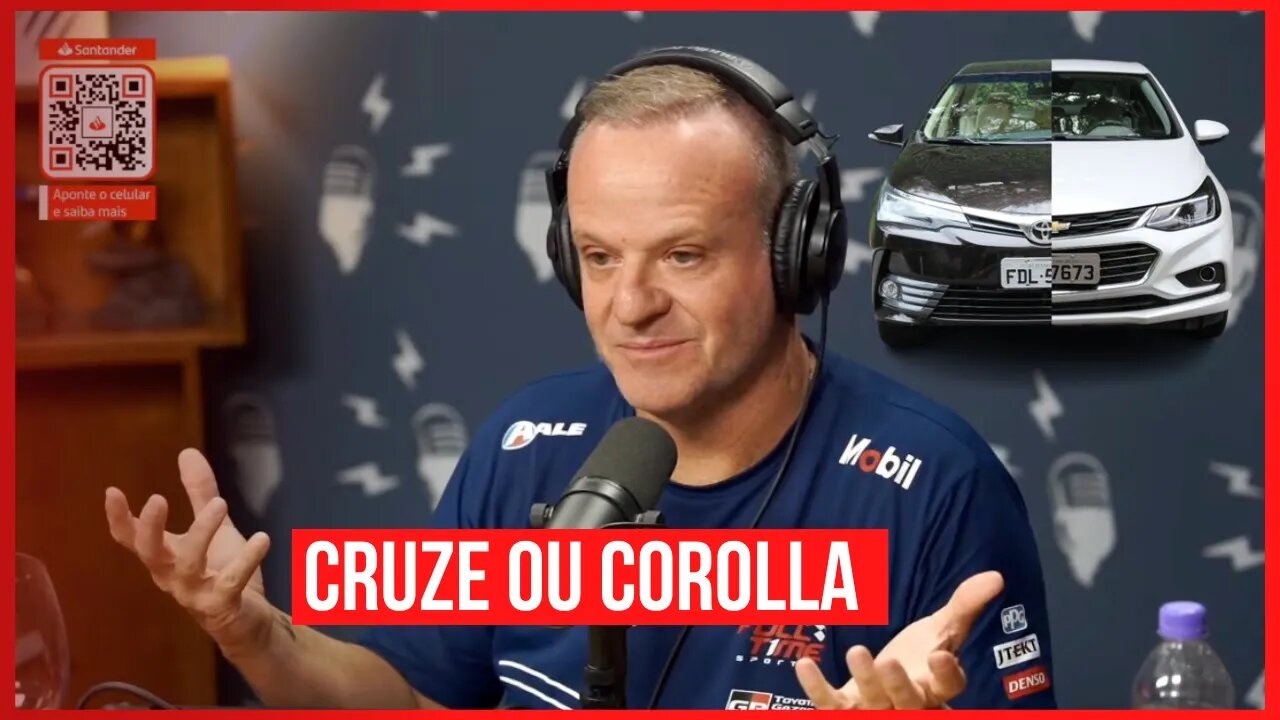 CRUZE OU COROLLA? RUBINHO E FELIPE MASSA NO FLOW