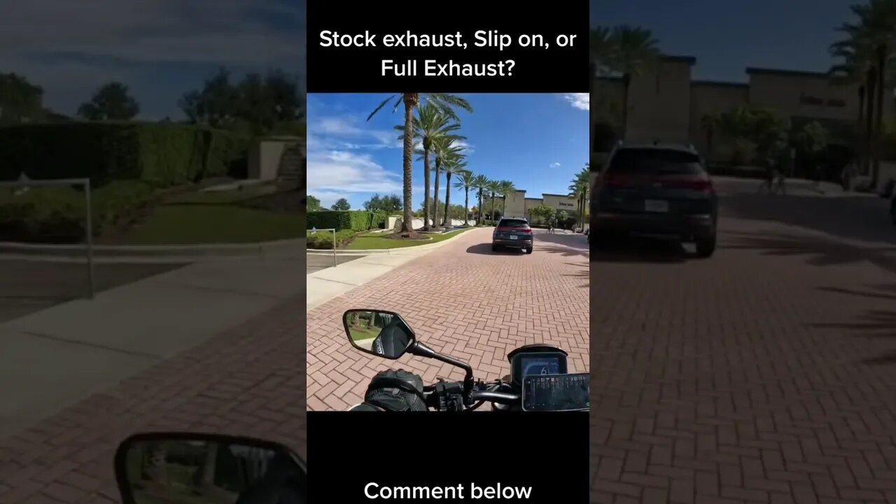Stock Exhaust, Slip-on, or full exhaust. Can you tell the difference?
