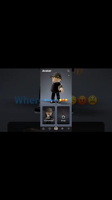 when you don't have the profile picture update yet #shorts #itsdimroblox #roblox