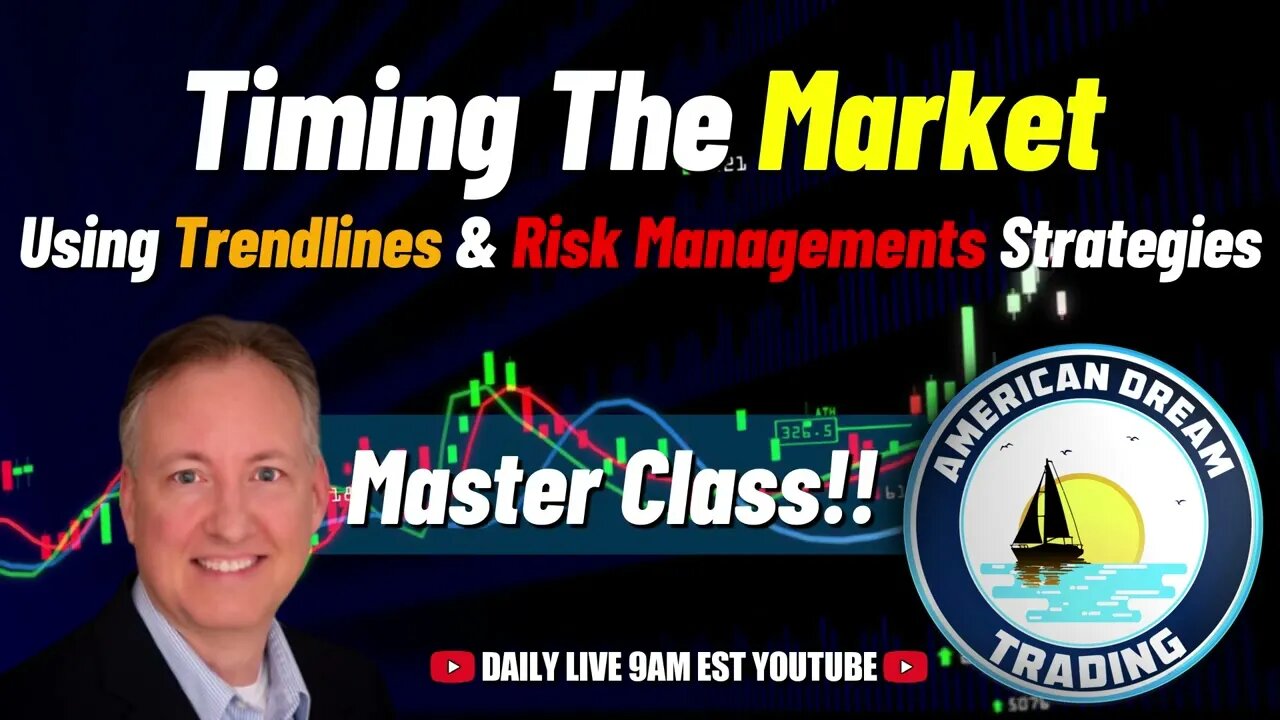 Master Class - Timing The Market With Trendlines & Risk Management Strategies In The Stock Market