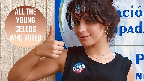 Young Hollywood goes to the polls