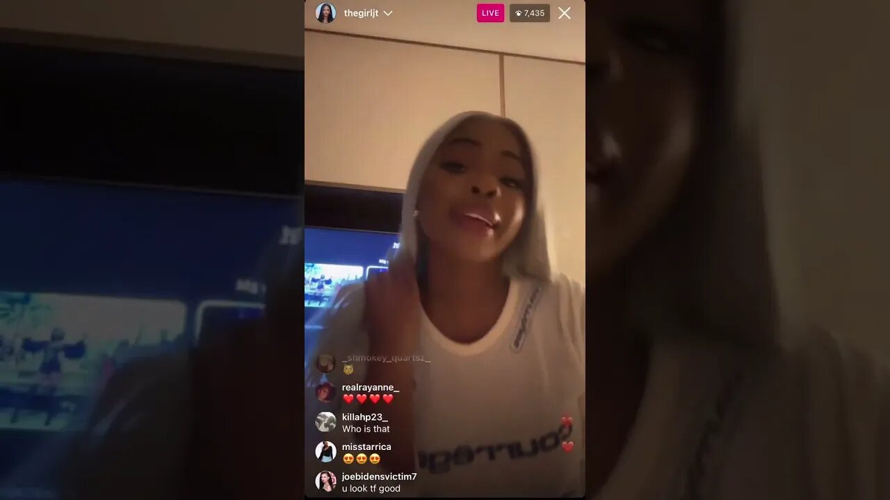 THEGIRLJT INSTAGRAM LIVE (06/04/23)