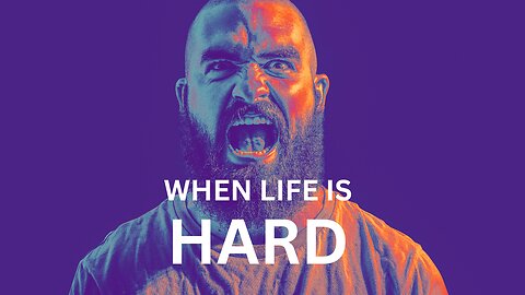 WHEN LIFE IS HARD - Powerful Motivational Speech