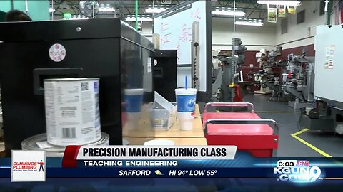 Desert View High students learn engineering through precision manufacturing class