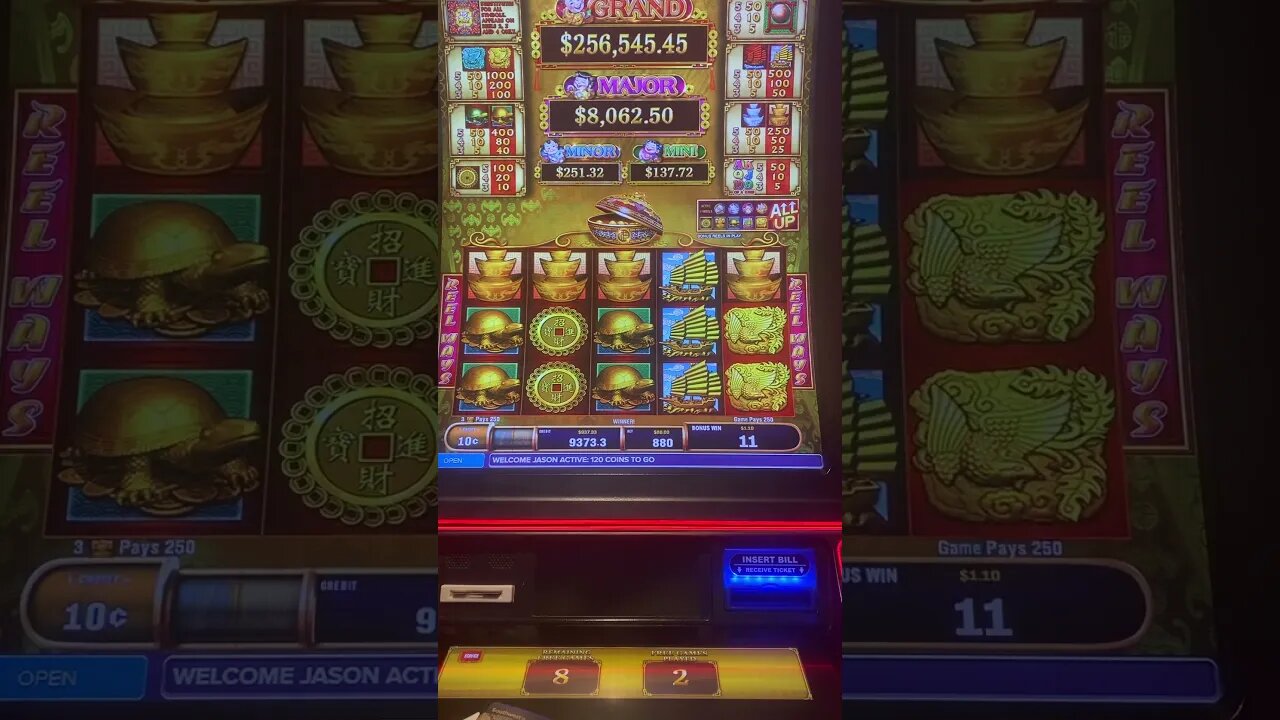 Midday Bonus Video - 88 Fortunes - $88/spin - 20 FREE GAMES!