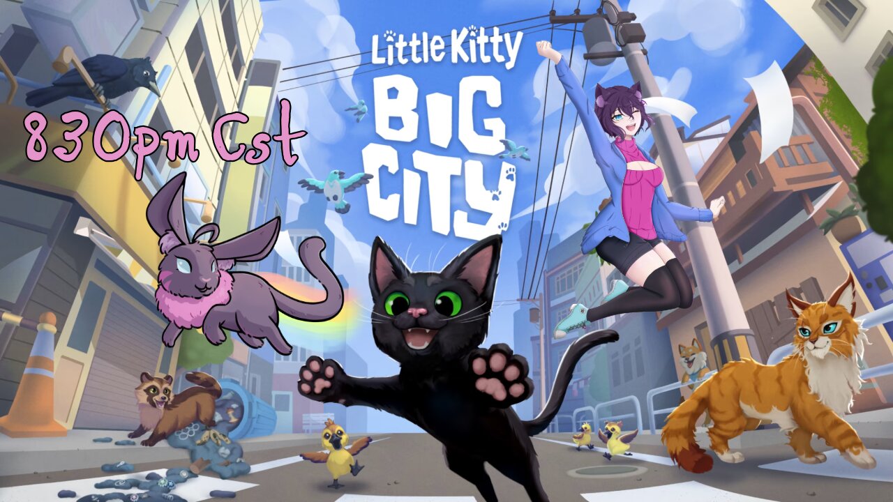 [Vtuber] I'm a lost kitty in a big city! Come See!!