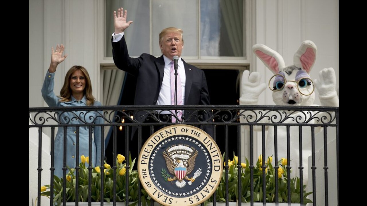 President Trump and The FIrst Lady Participate in the White House Easter Egg Roll 2019