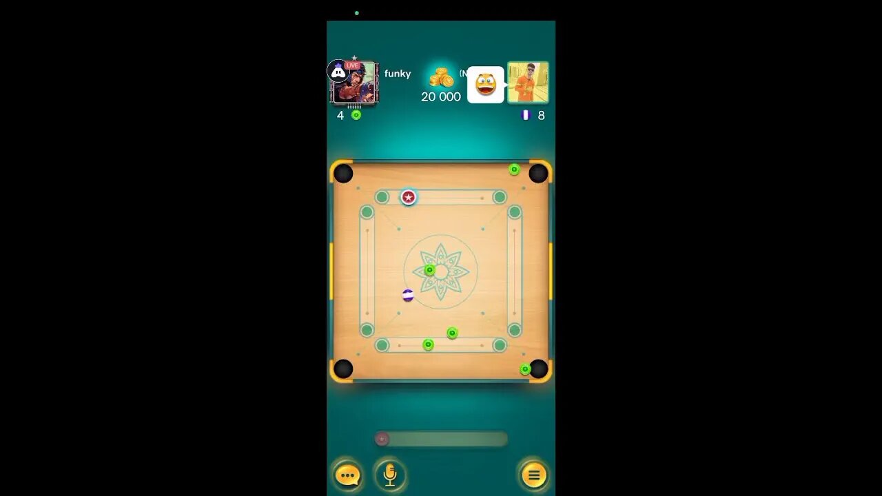 Carrom Disc Pool Play-#carrompool #gameplay #live