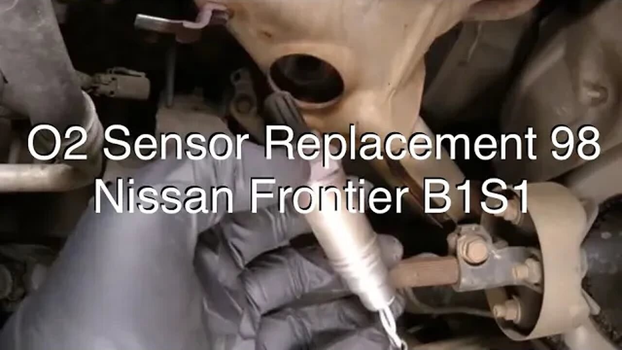 98 Nissan Frontier Bank 1 Sensor 1 O2 Sensor Replacement