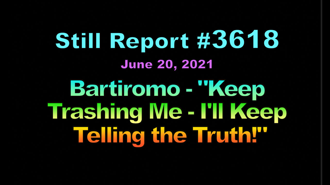 Maria Bartiromo, “Keep Trashing Me – I’ll Keep Telling The Truth”, 3618