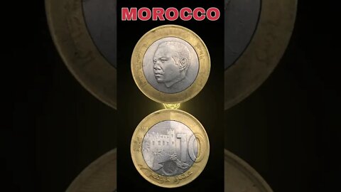 Morocco 10 Dirhams 2015.#shorts #coinnotesz