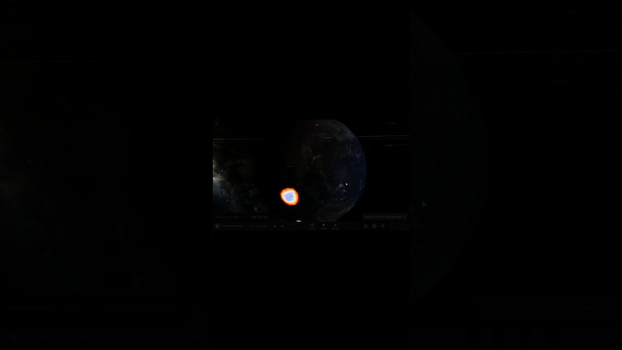 Objek Terbesar di Sabuk Asteroid Menabrak Bumi #Shorts