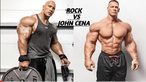 Rock vs john cena