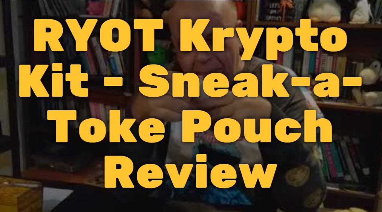 RYOT Krypto Kit - Sneak-a-Toke Pouch Review