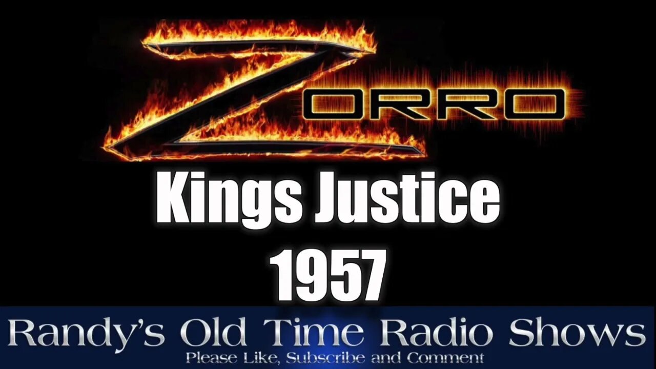 The Adventures of Zorro Kings Justice 1957