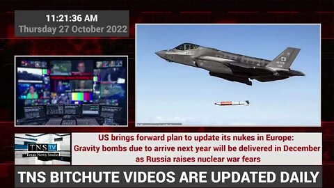 US brings forward plan to update its nukes in Europe: Gravity bombs will be delivered in December