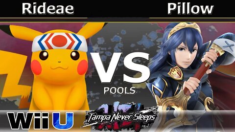 Rideae (Pikachu) vs. GAME|Pillow (Lucina) - Wii U Pools - TNS7