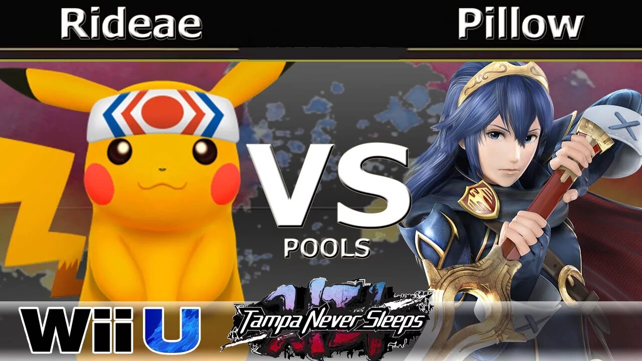 Rideae (Pikachu) vs. GAME|Pillow (Lucina) - Wii U Pools - TNS7