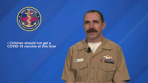 Cmdr. Brian Legendre Should children get a vaccine?