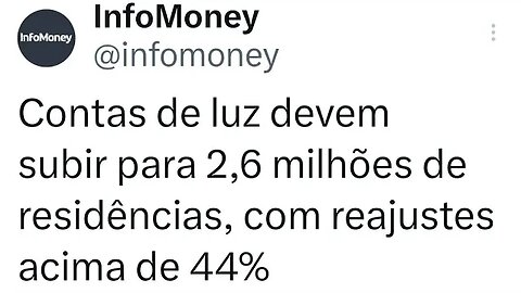 Contas de energia devem subir mais de 44%? Pode isso Arnaldo
