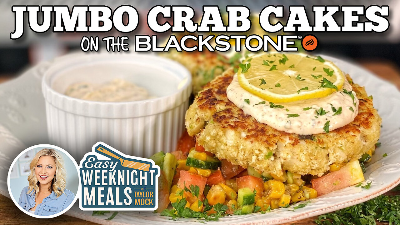 Easy Weeknight Meals: Jumbo Crab Cakes | Blackstone Griddles