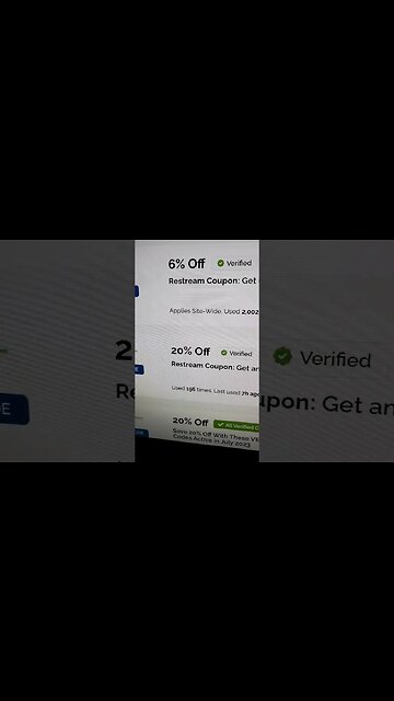 20% off #restream on the already discounted yearly plan #savemoney #multistream