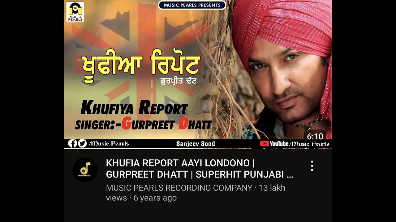 KHUFIA REPORT AAYI LONDONO | GURPREET DHATT | SUPERHIT PUNJABI