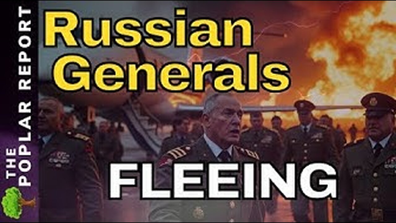 ALERT: 7 Russian VIP Planes In The Air - Fleeing MOSCOW | The Poplar Report