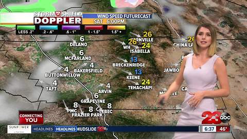 Cooler temperatures then warming trend mid-next week