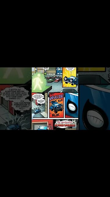 La Historia del Espectacular Spider-Mobile #spiderverse #shorts Spiderverse #short Tierra 53931