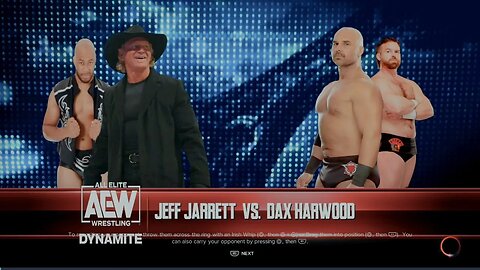 AEW Dynamite Dax Harwood vs Jeff Jarrett