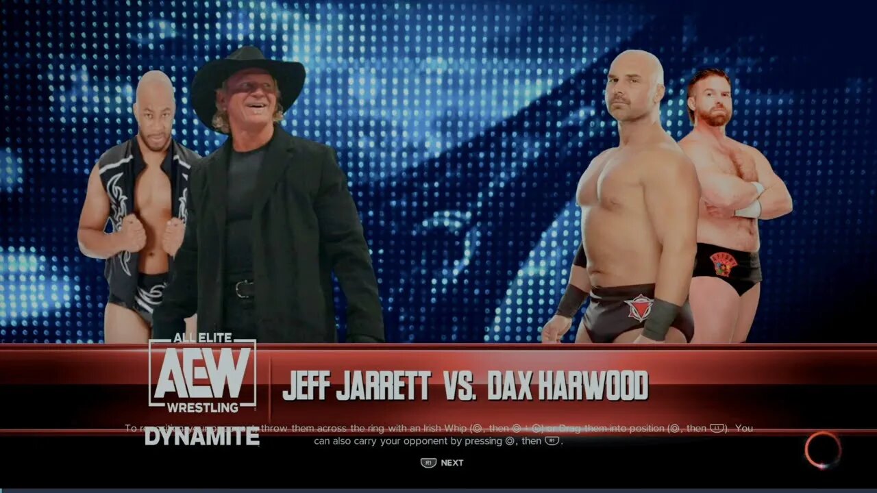 AEW Dynamite Dax Harwood vs Jeff Jarrett