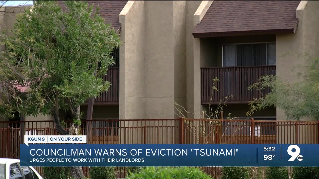 Councilman warns of eviction "tsunami"