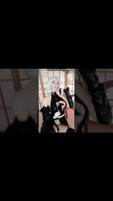 Rate the Girls: Best 2B Nier Automata Gamergirl TikTok Cosplay Challenge #2c 👩‍🦳 (Anime)