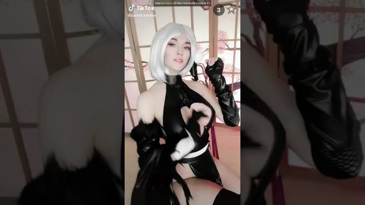 Rate the Girls: Best 2B Nier Automata Gamergirl TikTok Cosplay Challenge #2c 👩‍🦳 (Anime)